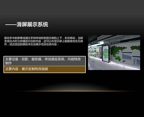 滑屏展示系統